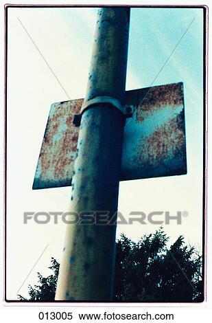 rusty sign from behind View Large Photo Image Stock Photography - rusty sign from behind. Fotosearch