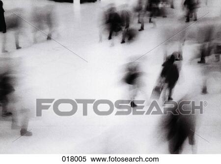 people moving through a public space View Large Photo Image Stock Photography - people moving through a public space. Fotosearch