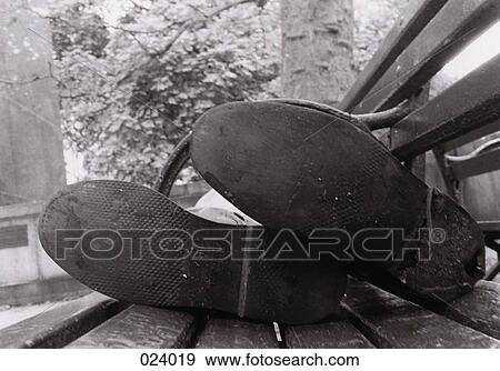 The bottom of a person's shoes View Large Photo Image Stock Photo - The bottom of a person's shoes. Fotosearch