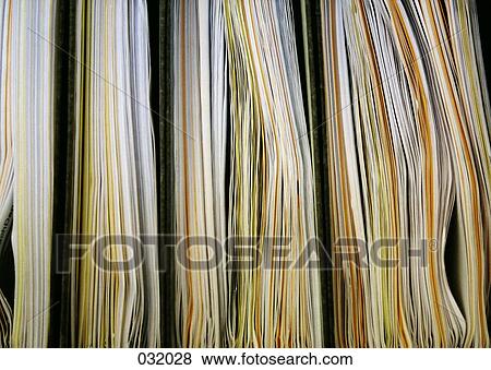 Stock Photo - A stack of papers. Fotosearch
