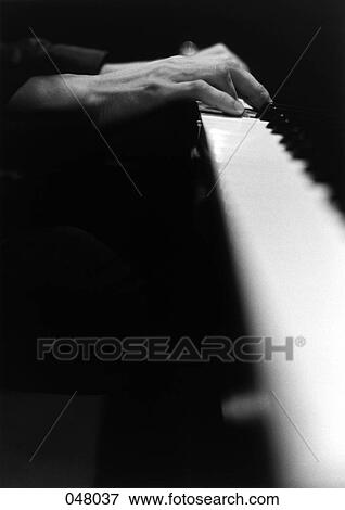 man's hands playing piano View Large Photo Image Stock Photo - man's hands playing piano. Fotosearch