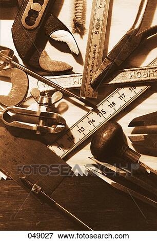 various tools, instruments of measure View Large Photo Image Stock Photo - various tools, instruments of measure. Fotosearch