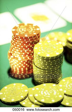 casino chips on a poker table View Large Photo Image Stock Photograph - casino chips on a poker table. Fotosearch