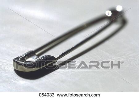 Stock Image - A safety pin. Fotosearch
