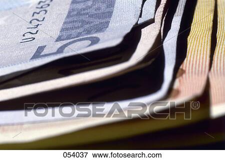 Euro bills View Large Photo Image Stock Photo - Euro bills. Fotosearch