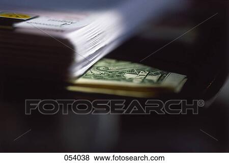Money in an organizer View Large Photo Image Stock Photo - Money in an organizer. Fotosearch