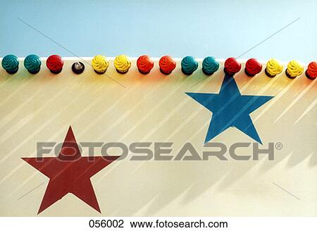 Colored lights and stars View Large Photo Image Stock Image - Colored lights and stars. Fotosearch