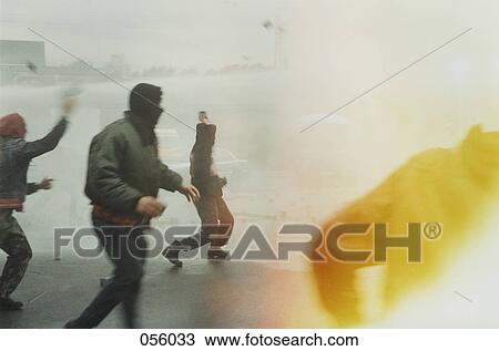 Rioters throwing stones View Large Photo Image Stock Image - Rioters throwing stones. Fotosearch