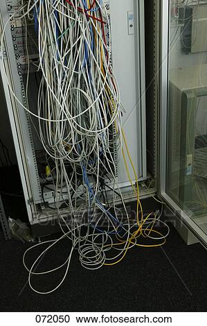 Computer network cables View Large Photo Image Stock Image - Computer network cables. Fotosearch