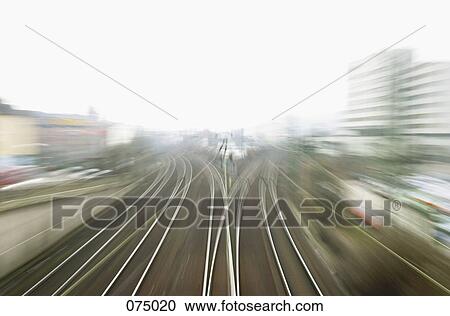 Train tracks View Large Photo Image Stock Image - Train tracks. Fotosearch