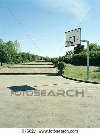 A basketball goal View Large Photo Image Stock Photo - A basketball goal. Fotosearch