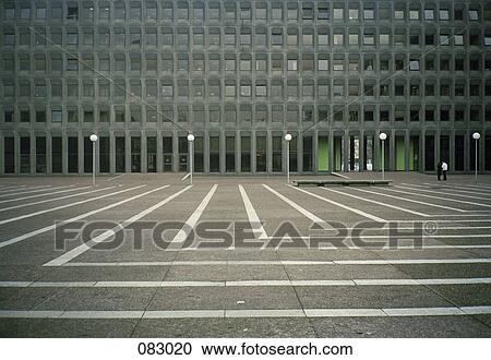 A large building and a floor pattern View Large Photo Image Stock Image - A large building and a floor pattern. Fotosearch