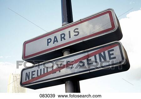 City signs, France View Large Photo Image Stock Photo - City signs, France . Fotosearch