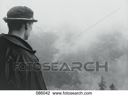 A man watching a forest fire View Large Photo Image Stock Image - A man watching a forest fire. Fotosearch