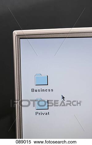 Folders on a computer desktop View Large Photo Image Stock Photography - Folders on a computer desktop. Fotosearch