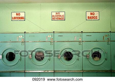 Laundromat View Large Photo Image Stock Photo - Laundromat. Fotosearch