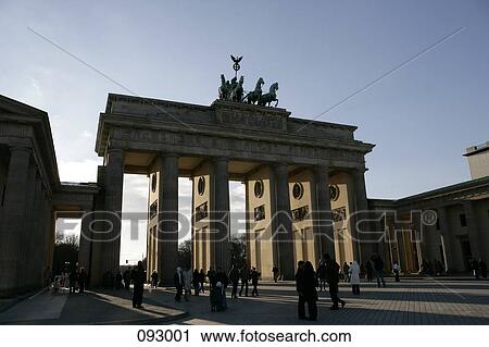Stock Image - Brandenburg Gate, Berlin, Germany. Fotosearch