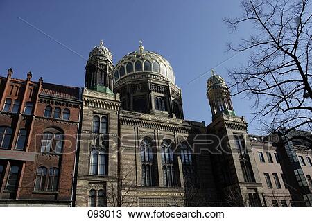 Synagogue, Berlin, Germany View Large Photo Image Stock Image - Synagogue, Berlin, Germany. Fotosearch