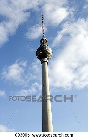 Stock Photography - Television tower, Berlin, Germany. Fotosearch