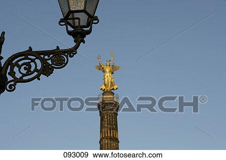 Victory Column, Berlin, Germany View Large Photo Image Stock Photo - Victory Column, Berlin, Germany. Fotosearch