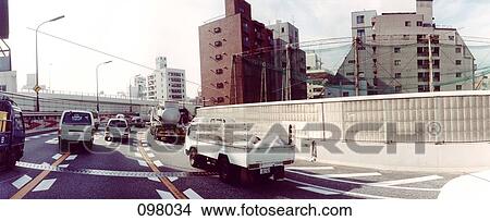 Multiple lane highway, Osaka, Japan View Large Photo Image Picture - Multiple lane highway, Osaka, Japan. Fotosearch