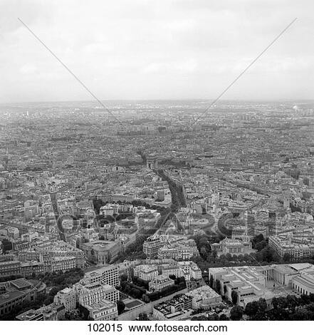 Aerial view, Paris, France View Large Photo Image Stock Photography - Aerial view, Paris, France. Fotosearch