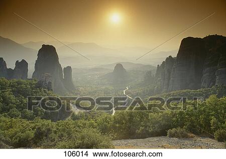 Rural landscape at sunset View Large Photo Image Picture - Rural landscape at sunset. Fotosearch