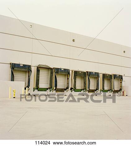 Empty loading dock View Large Photo Image Picture - Empty loading dock. Fotosearch