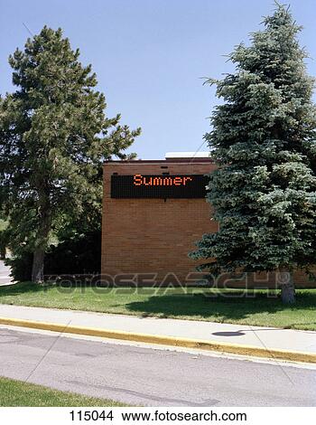 Picture - Electronic billboard. Fotosearch