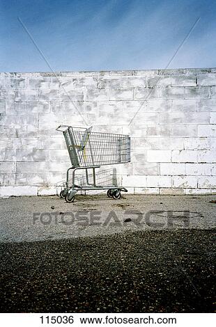 Empty shopping cart View Large Photo Image Stock Photograph - Empty shopping cart. Fotosearch