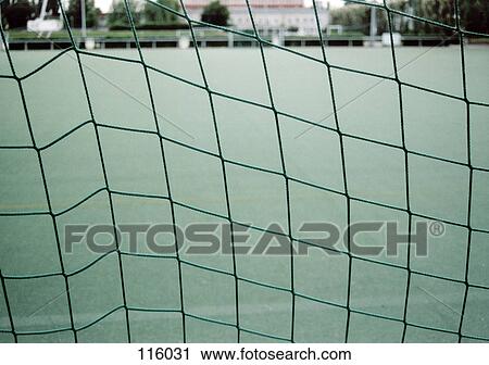 Close-up of football goal View Large Photo Image Stock Image - Close-up of football goal. Fotosearch