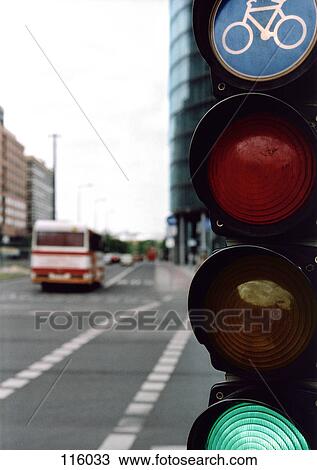 Close-up of traffic light, Berlin, Germany View Large Photo Image Stock Image - Close-up of traffic light, Berlin, Germany. Fotosearch