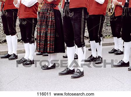 Stock Image - Oktoberfest marching band. Fotosearch