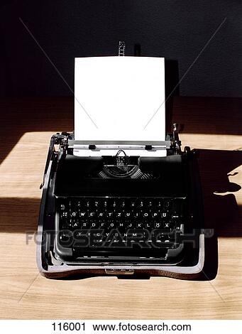 Paper in antique typewriter View Large Photo Image Stock Image - Paper in antique typewriter. Fotosearch