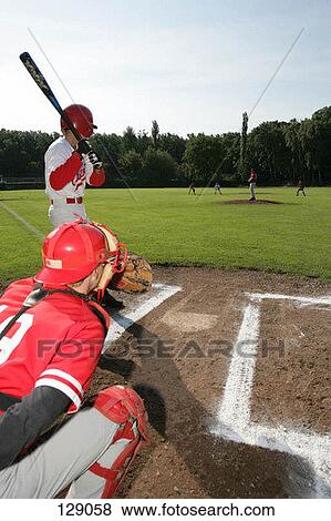 Baseball batter preparing to swing View Large Photo Image Stock Photo - Baseball batter preparing to swing. Fotosearch