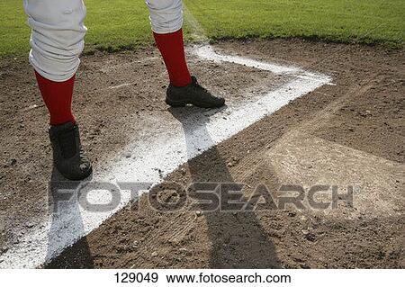 Close-up of baseball player’s shoes View Large Photo Image Stock Photo - Close-up of baseball player’s shoes. Fotosearch