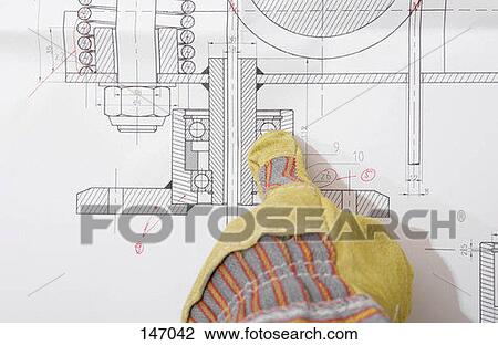 An architectural blueprint View Large Photo Image Stock Image - An architectural blueprint. Fotosearch