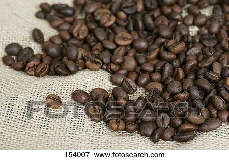 Stock Photo - Group of coffee beans. Fotosearch
