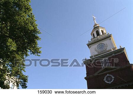 Stock Image - Independence Hall, USA, Pennsylvania, Philadelphia. Fotosearch
