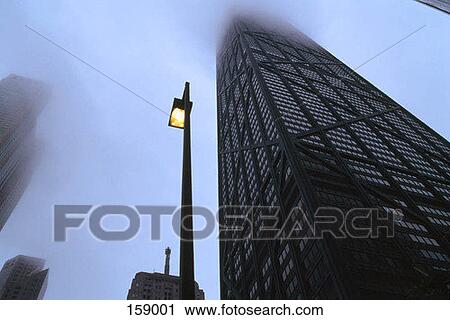 Stock Image - John Hancock Centre, Chicago, Illinois, USA. Fotosearch