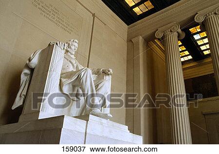 Stock Photo - Lincoln Memorial, Washington DC, United States of America. Fotosearch