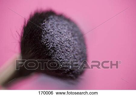 Eye shadow on a brush View Large Photo Image Stock Photograph - Eye shadow on a brush. Fotosearch