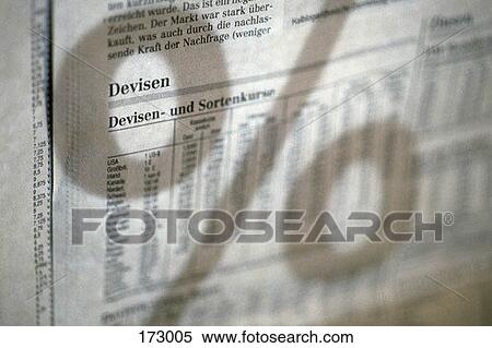 Stock Photography - The financial section of a newspaper. Fotosearch