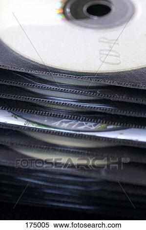 A stack of CDs in plastic View Large Photo Image Stock Photography - A stack of CDs in plastic. Fotosearch