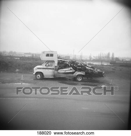 Abandoned camper van View Large Photo Image Stock Image - Abandoned camper van. Fotosearch
