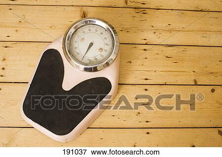 Old-fashioned bathroom scale View Large Photo Image Stock Photo - Old-fashioned bathroom scale. Fotosearch