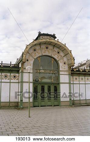 Otto Wagner-Pavilion Karlsplatz, Vienna, Austria View Large Photo Image Stock Image - Otto Wagner-Pavilion Karlsplatz, Vienna, Austria. Fotosearch