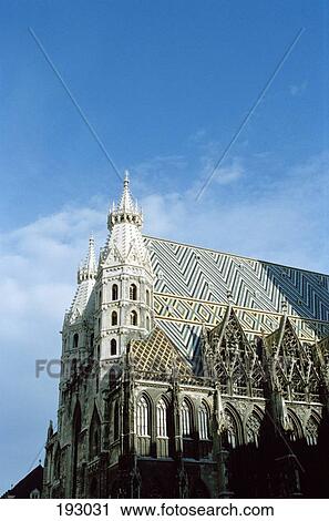 Side of St Stephens Cathedral, Vienna, Austria View Large Photo Image Stock Image - Side of St Stephens Cathedral, Vienna, Austria. Fotosearch