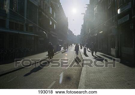 Urban street scene View Large Photo Image Stock Photo - Urban street scene. Fotosearch