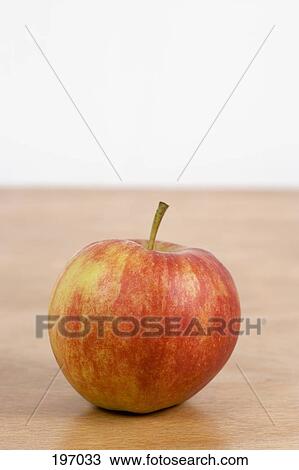 Stock Image - An apple. Fotosearch